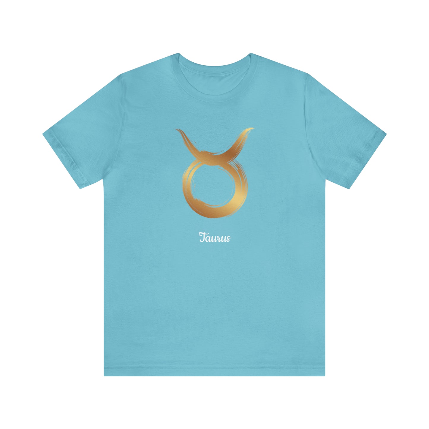 Taurus Symbol T-Shirt | Fun Taurus T-Shirt | Zodiac T-Shirt | Zodiac Sign Shirt | Astrology | Star Sign | Unisex Jersey Short Sleeve Tee
