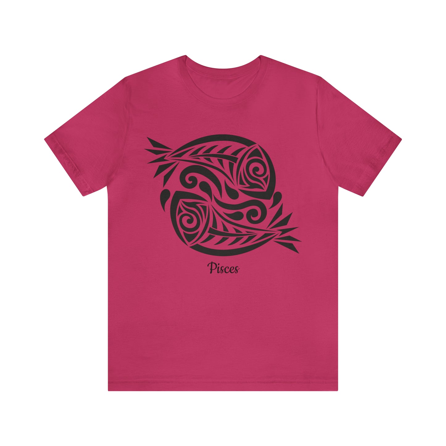 Pisces Fish T-Shirt | Fun Pisces T-Shirt | Zodiac T-Shirt | Zodiac Sign Shirt | Astrology | Star Sign | Unisex Jersey Short Sleeve Tee
