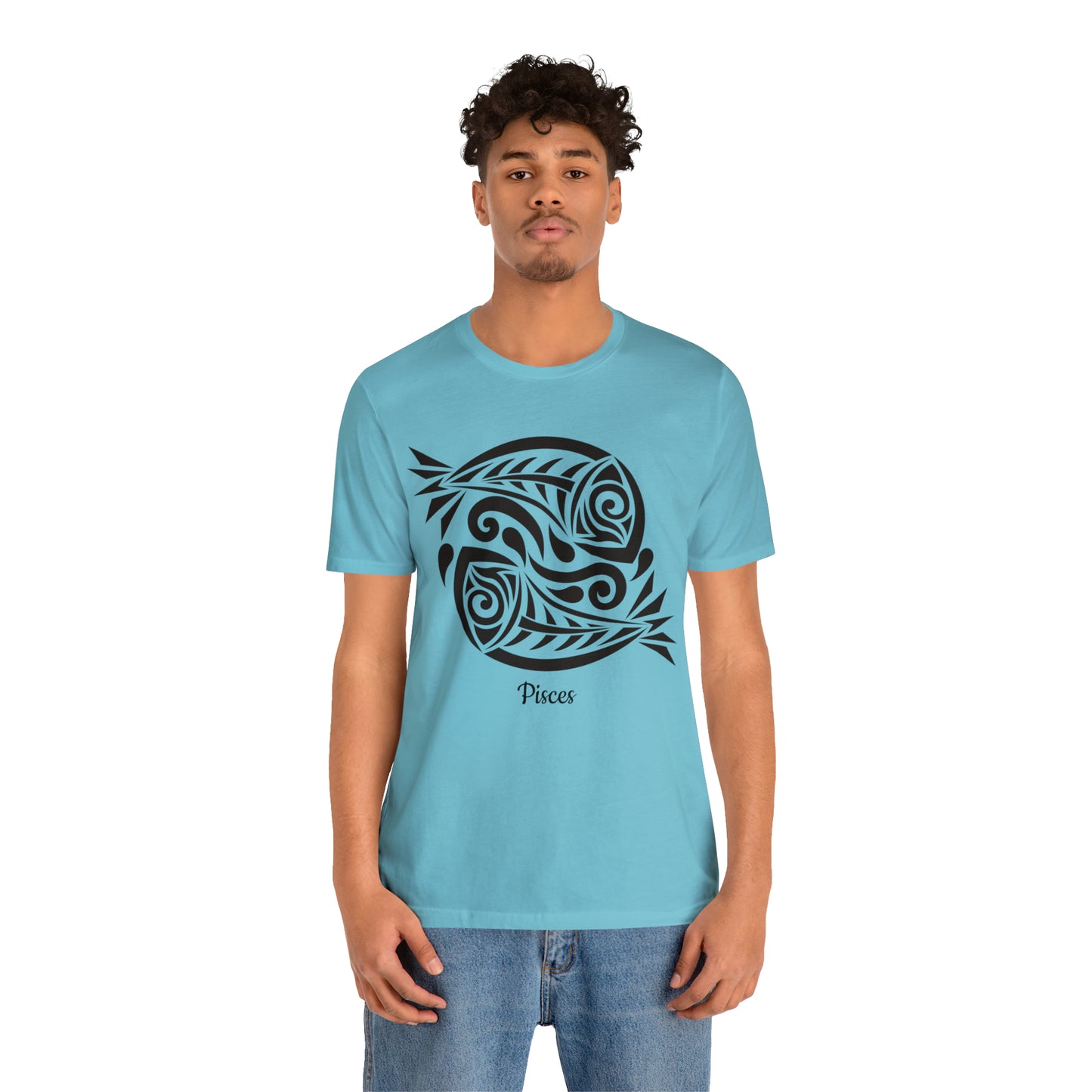Pisces Fish T-Shirt | Fun Pisces T-Shirt | Zodiac T-Shirt | Zodiac Sign Shirt | Astrology | Star Sign | Unisex Jersey Short Sleeve Tee