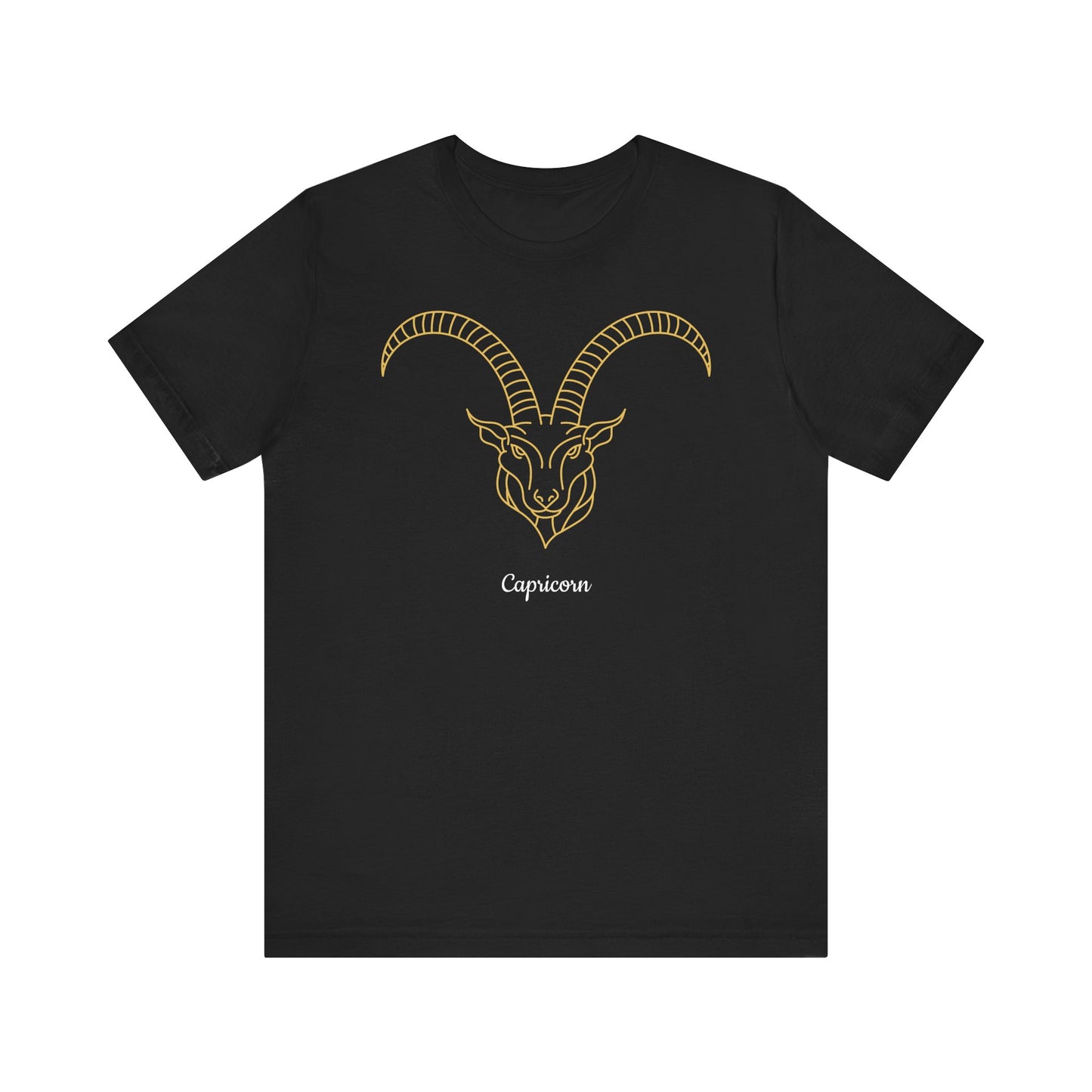 Capricorn Ram T-Shirt | Fun Capricorn T-Shirt | Zodiac T-Shirt | Zodiac Sign Shirt | Astrology | Star Sign | Unisex Jersey Short Sleeve Tee