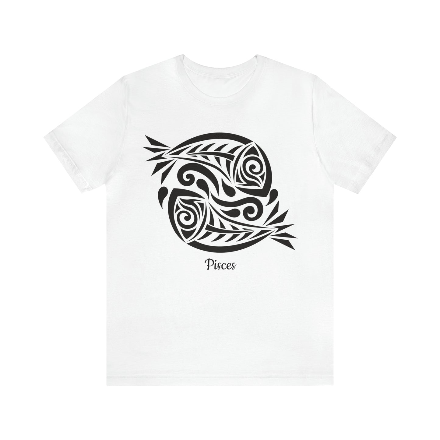 Pisces Fish T-Shirt | Fun Pisces T-Shirt | Zodiac T-Shirt | Zodiac Sign Shirt | Astrology | Star Sign | Unisex Jersey Short Sleeve Tee