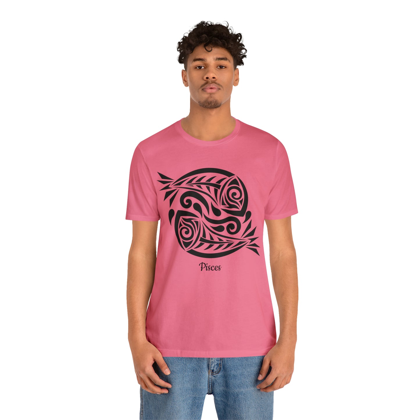 Pisces Fish T-Shirt | Fun Pisces T-Shirt | Zodiac T-Shirt | Zodiac Sign Shirt | Astrology | Star Sign | Unisex Jersey Short Sleeve Tee