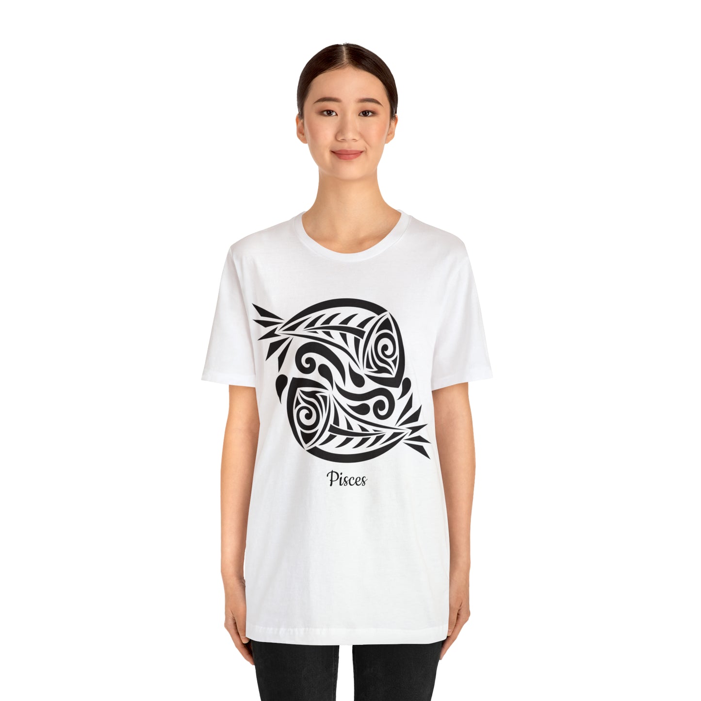 Pisces Fish T-Shirt | Fun Pisces T-Shirt | Zodiac T-Shirt | Zodiac Sign Shirt | Astrology | Star Sign | Unisex Jersey Short Sleeve Tee