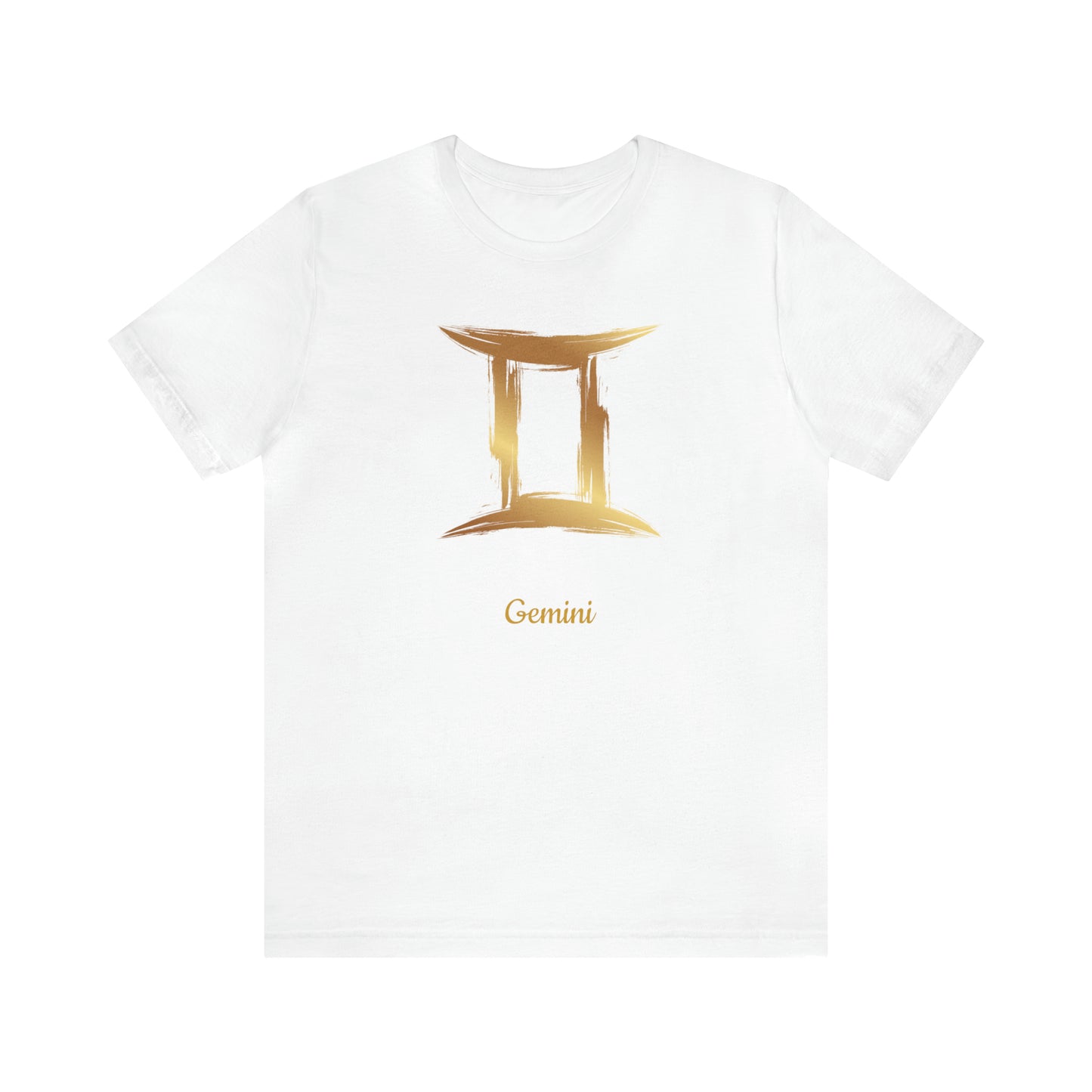 Gemini Symbol T-Shirt | Fun Gemini T-Shirt | Zodiac T-Shirt | Zodiac Sign Shirt | Astrology | Star Sign | Unisex Jersey Short Sleeve Tee