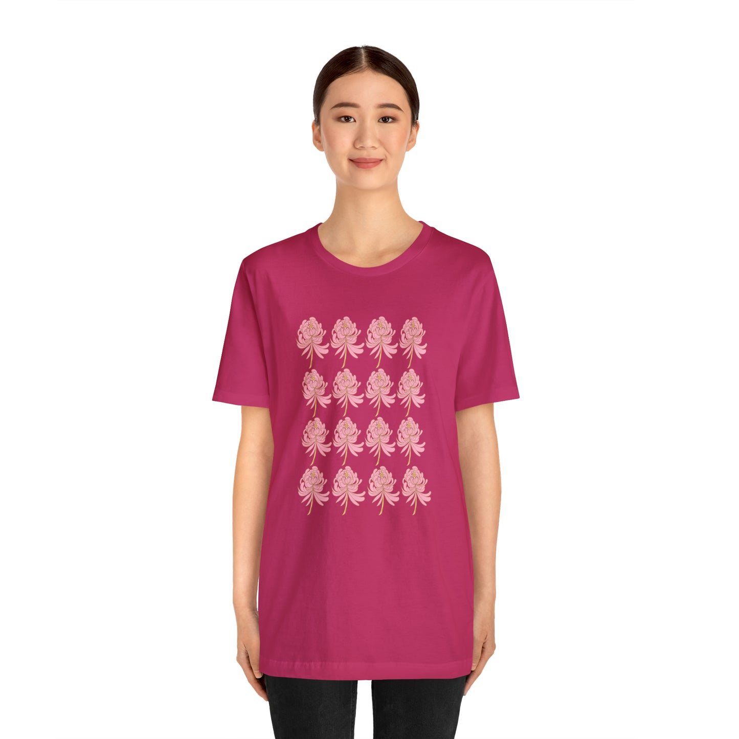Scorpio Flower Pattern T-Shirt | Fun Scorpio T-Shirt | Zodiac T-Shirt | Zodiac Sign Shirt | Astrology | Star Sign | Unisex Jersey Short Sleeve Tee