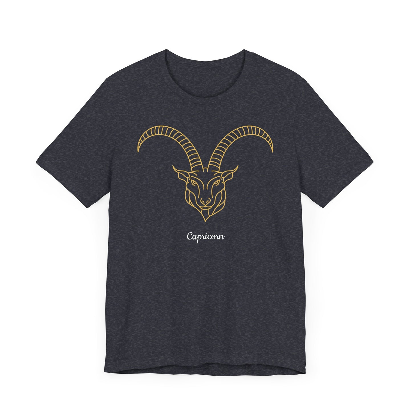 Capricorn Ram T-Shirt | Fun Capricorn T-Shirt | Zodiac T-Shirt | Zodiac Sign Shirt | Astrology | Star Sign | Unisex Jersey Short Sleeve Tee