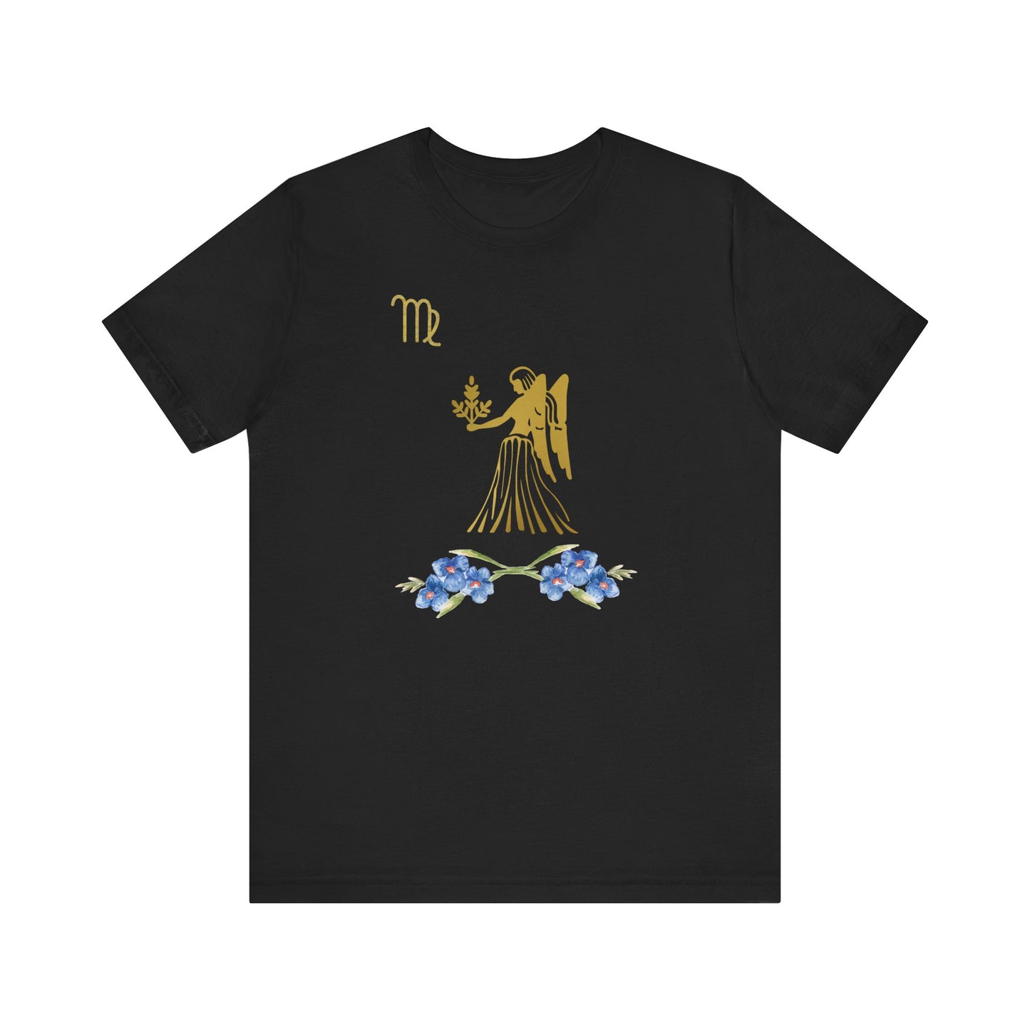 Virgo Symbols T-Shirt | Fun Virgo T-Shirt | Zodiac T-Shirt | Zodiac Sign Shirt | Astrology | Star Sign | Unisex Jersey Short Sleeve Tee