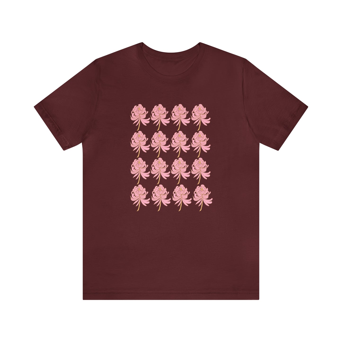 Scorpio Flower Pattern T-Shirt | Fun Scorpio T-Shirt | Zodiac T-Shirt | Zodiac Sign Shirt | Astrology | Star Sign | Unisex Jersey Short Sleeve Tee