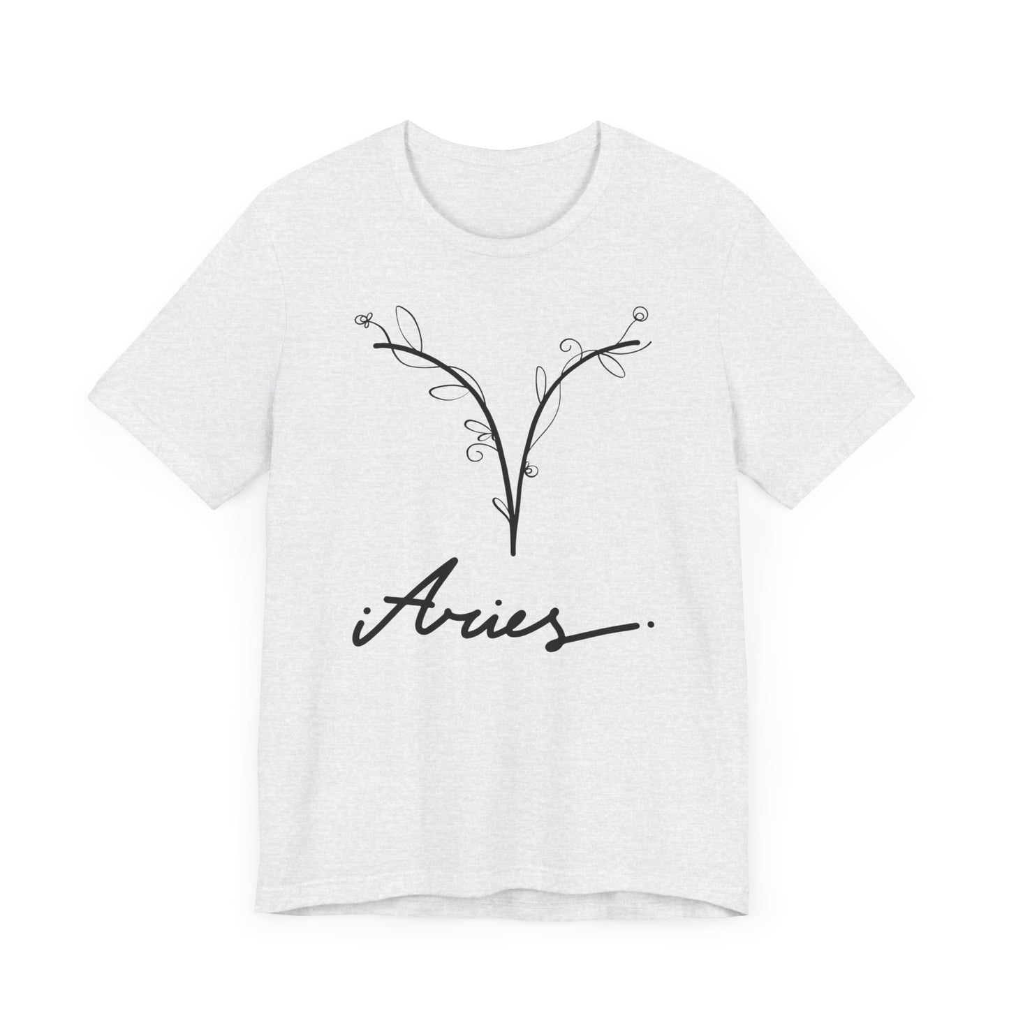 Aries Symbol AF T-Shirt | Fun Aries T-Shirt | Zodiac T-Shirt | Zodiac Sign Shirt | Astrology | Star Sign | Unisex Jersey Short Sleeve Tee