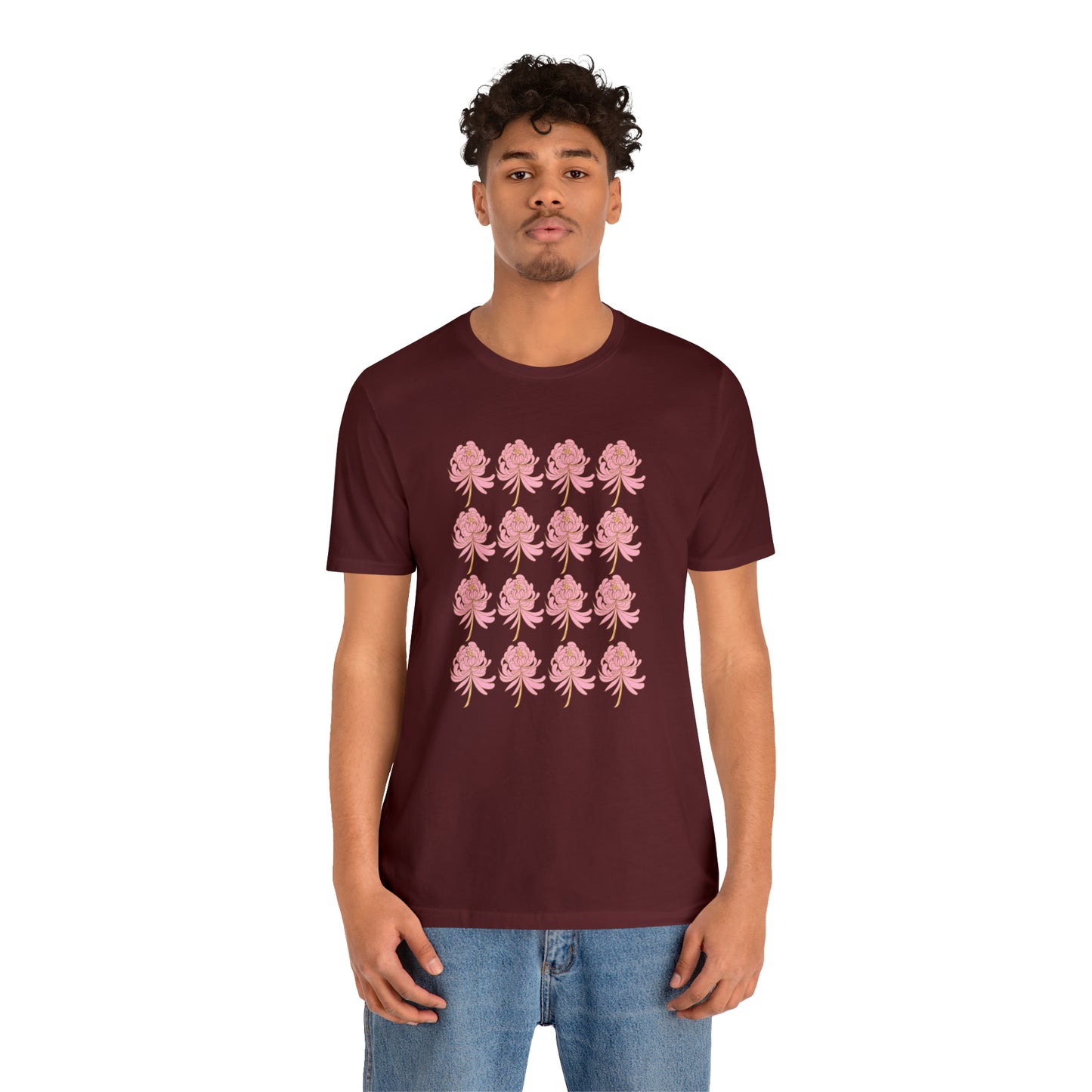 Scorpio Flower Pattern T-Shirt | Fun Scorpio T-Shirt | Zodiac T-Shirt | Zodiac Sign Shirt | Astrology | Star Sign | Unisex Jersey Short Sleeve Tee