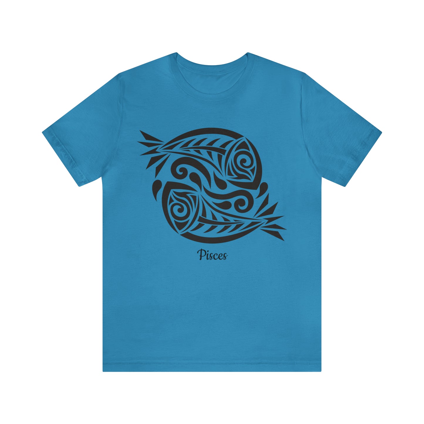 Pisces Fish T-Shirt | Fun Pisces T-Shirt | Zodiac T-Shirt | Zodiac Sign Shirt | Astrology | Star Sign | Unisex Jersey Short Sleeve Tee