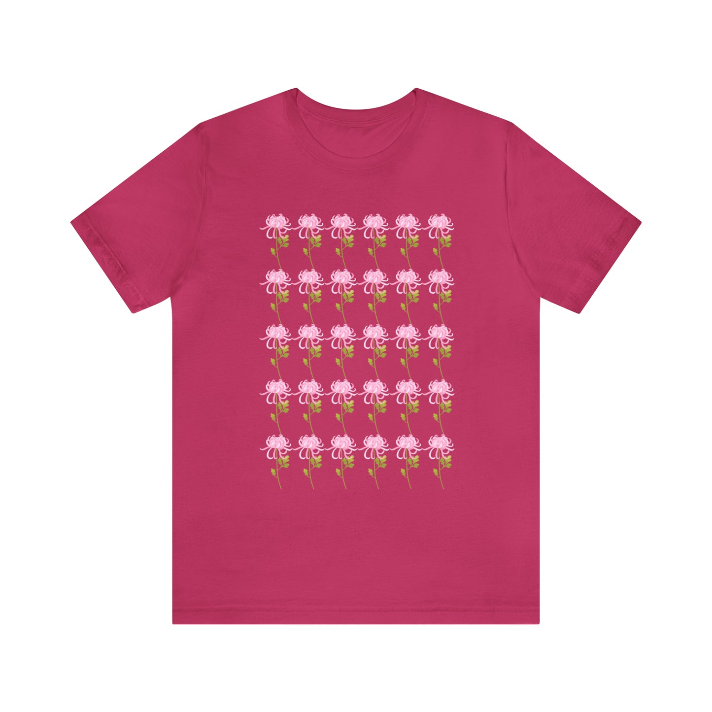 Scorpio Small Flower Pattern T-Shirt | Fun Scorpio T-Shirt | Zodiac T-Shirt | Zodiac Sign Shirt | Astrology | Star Sign | Unisex Jersey Short Sleeve Tee