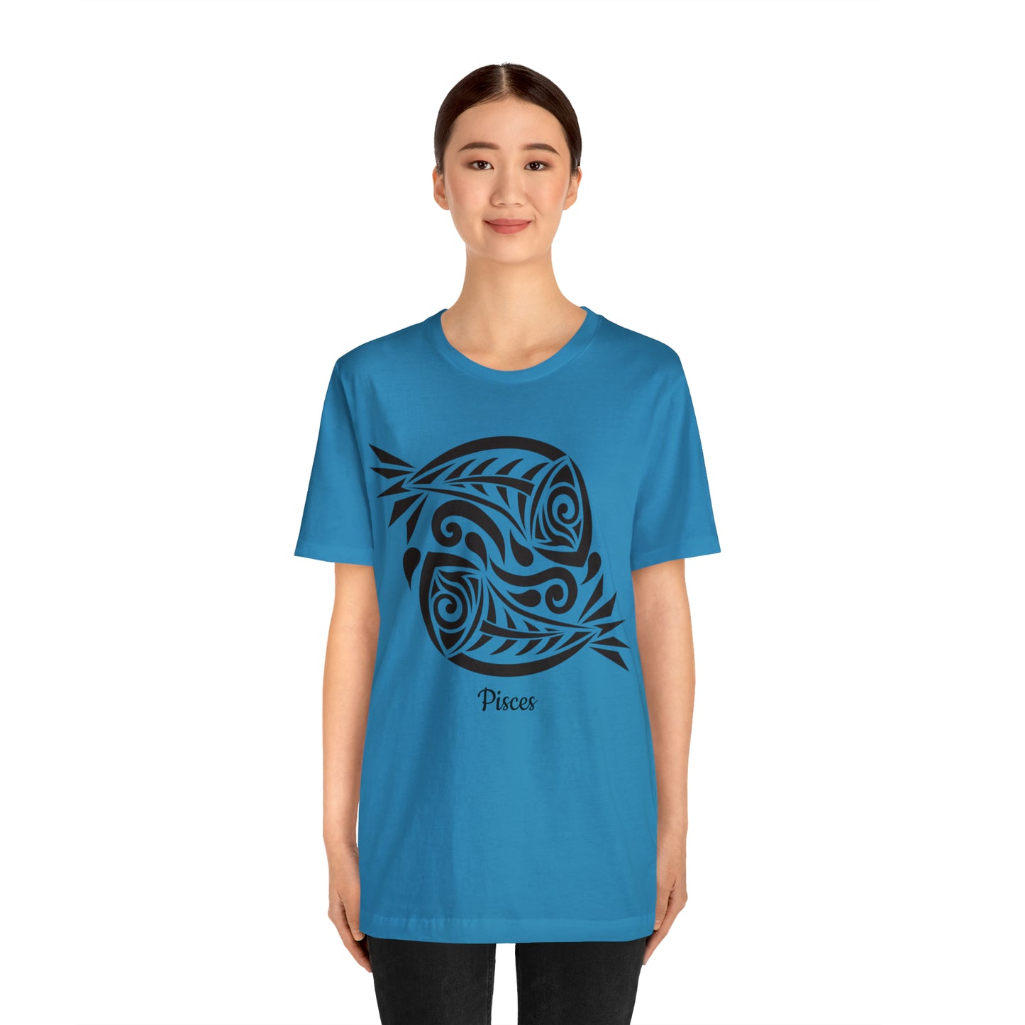 Pisces Fish T-Shirt | Fun Pisces T-Shirt | Zodiac T-Shirt | Zodiac Sign Shirt | Astrology | Star Sign | Unisex Jersey Short Sleeve Tee