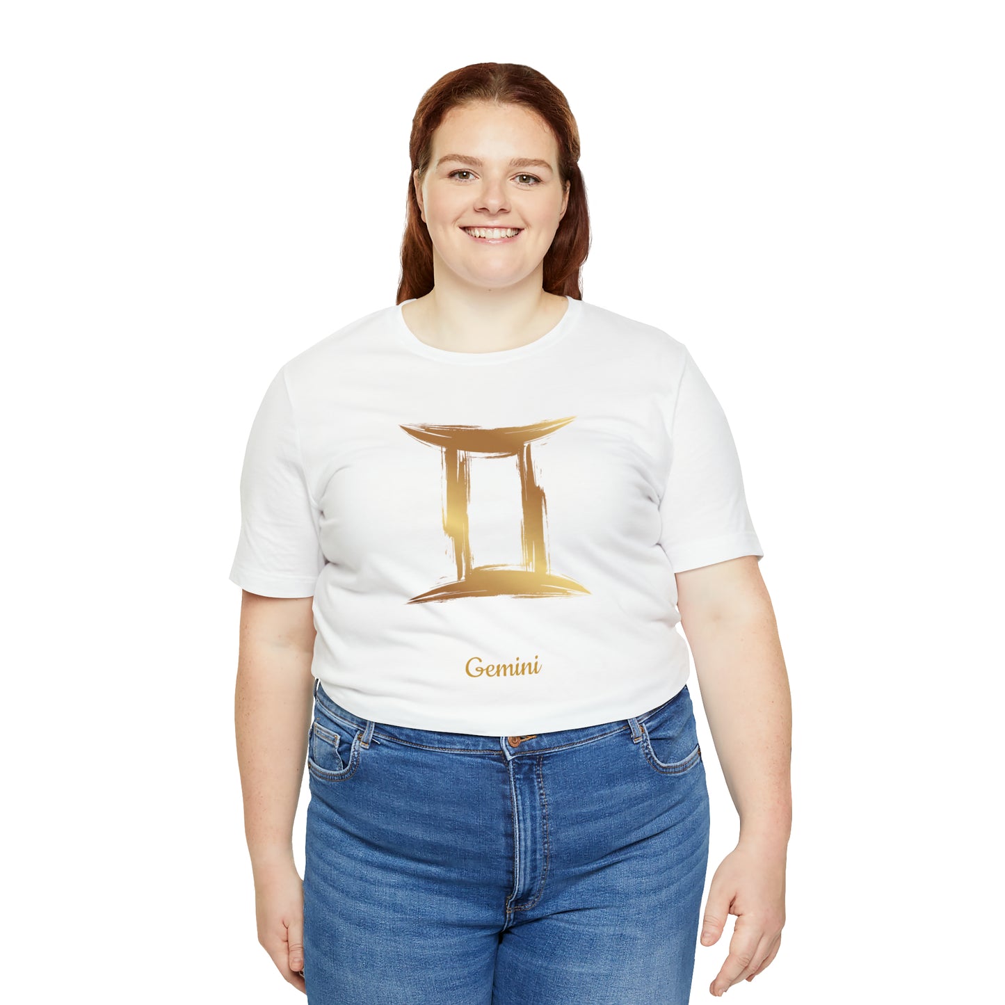 Gemini Symbol T-Shirt | Fun Gemini T-Shirt | Zodiac T-Shirt | Zodiac Sign Shirt | Astrology | Star Sign | Unisex Jersey Short Sleeve Tee