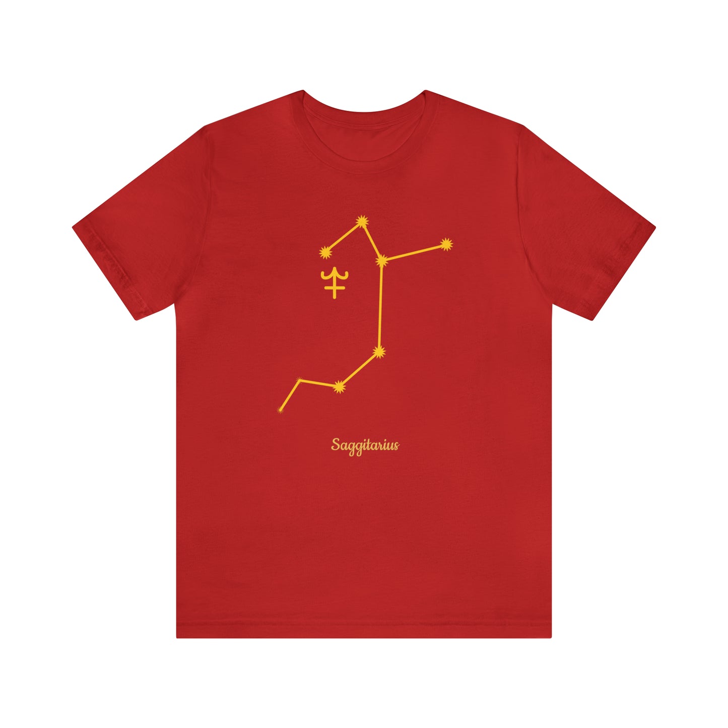 Sagittarius Stars T-Shirt | Fun Sagittarius T-Shirt | Zodiac T-Shirt | Zodiac Sign Shirt | Astrology | Star Sign | Unisex Jersey Short Sleeve Tee