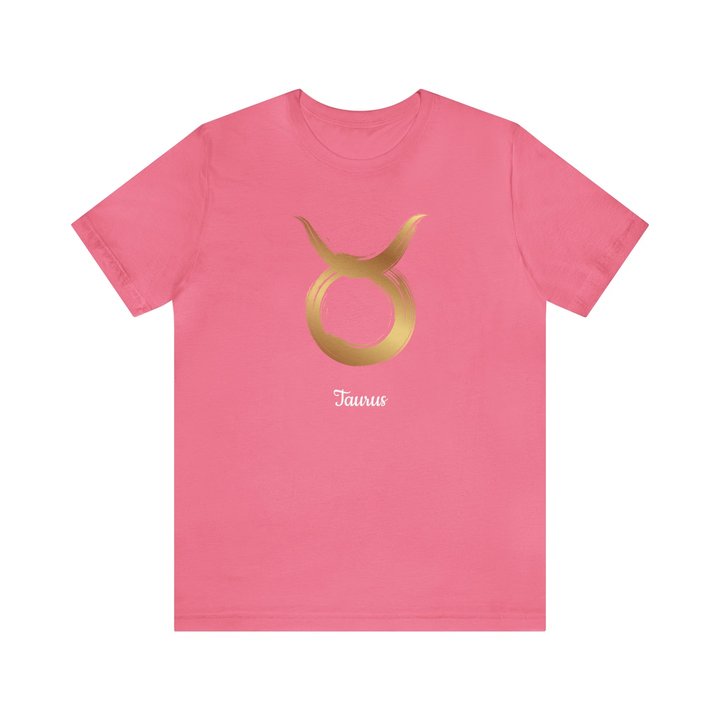 Taurus Symbol T-Shirt | Fun Taurus T-Shirt | Zodiac T-Shirt | Zodiac Sign Shirt | Astrology | Star Sign | Unisex Jersey Short Sleeve Tee