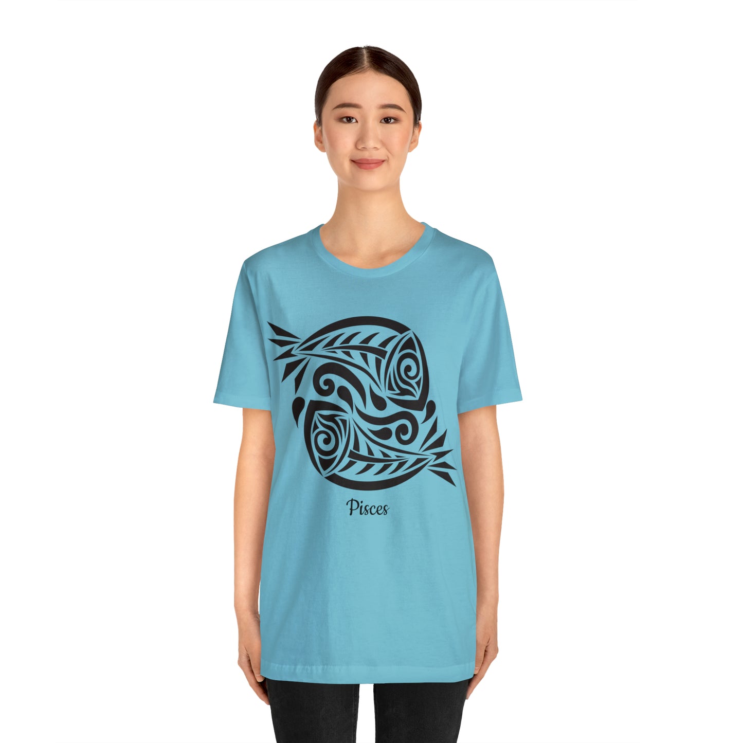 Pisces Fish T-Shirt | Fun Pisces T-Shirt | Zodiac T-Shirt | Zodiac Sign Shirt | Astrology | Star Sign | Unisex Jersey Short Sleeve Tee