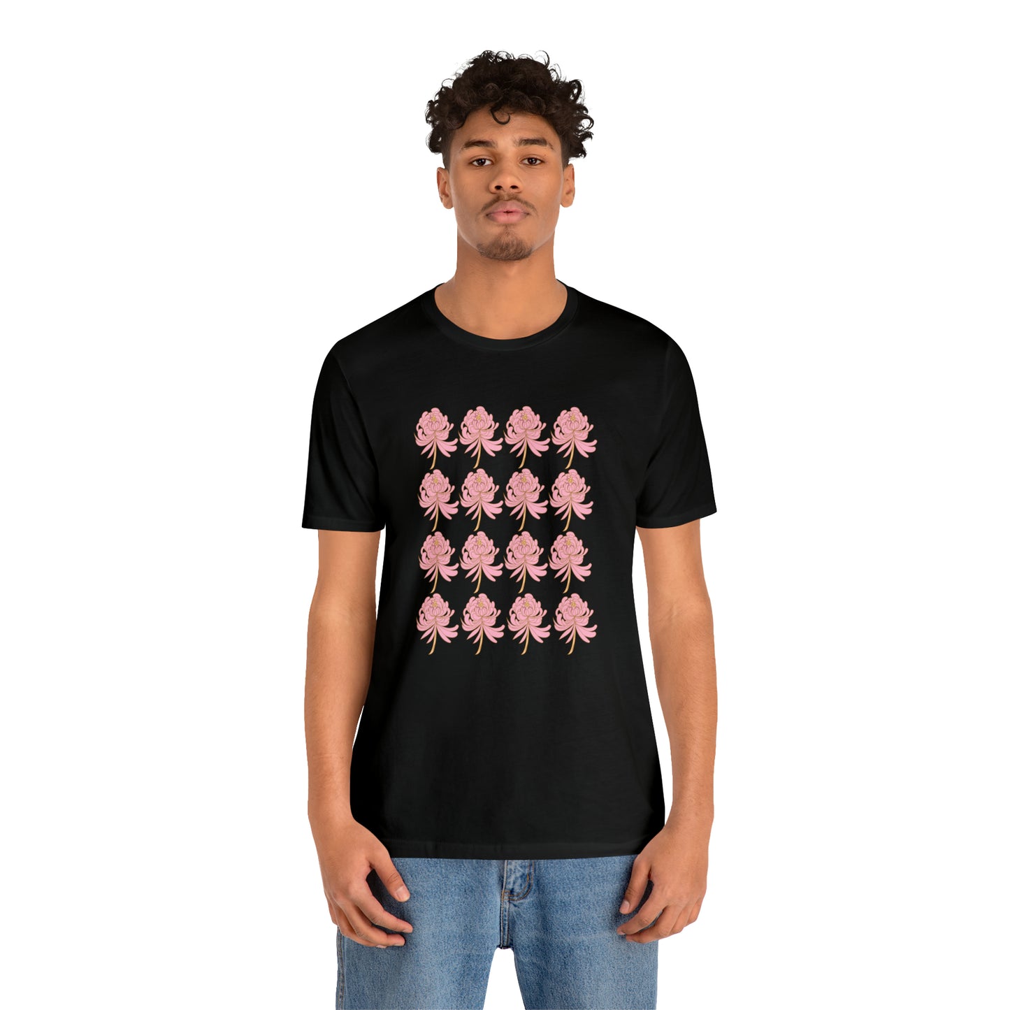 Scorpio Flower Pattern T-Shirt | Fun Scorpio T-Shirt | Zodiac T-Shirt | Zodiac Sign Shirt | Astrology | Star Sign | Unisex Jersey Short Sleeve Tee