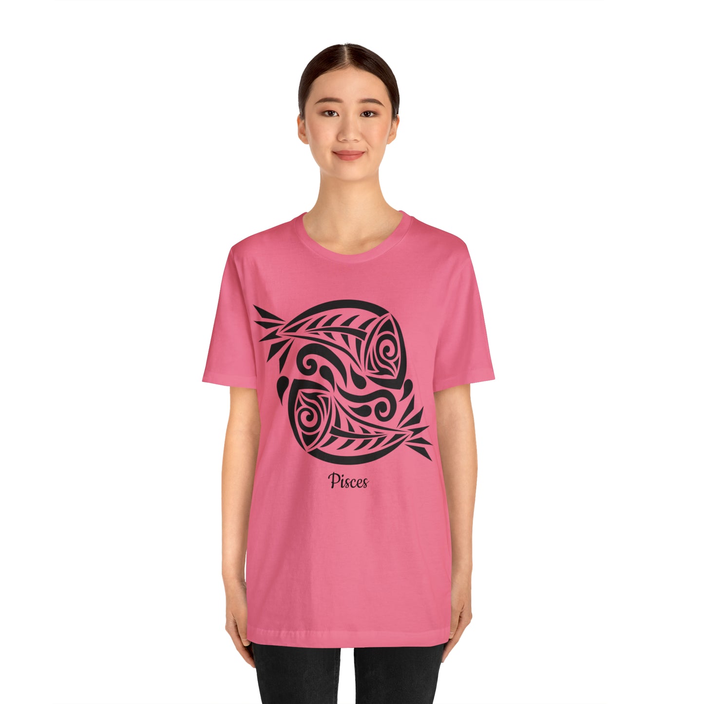 Pisces Fish T-Shirt | Fun Pisces T-Shirt | Zodiac T-Shirt | Zodiac Sign Shirt | Astrology | Star Sign | Unisex Jersey Short Sleeve Tee