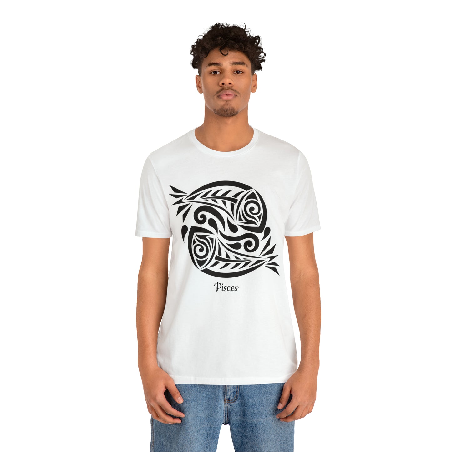 Pisces Fish T-Shirt | Fun Pisces T-Shirt | Zodiac T-Shirt | Zodiac Sign Shirt | Astrology | Star Sign | Unisex Jersey Short Sleeve Tee