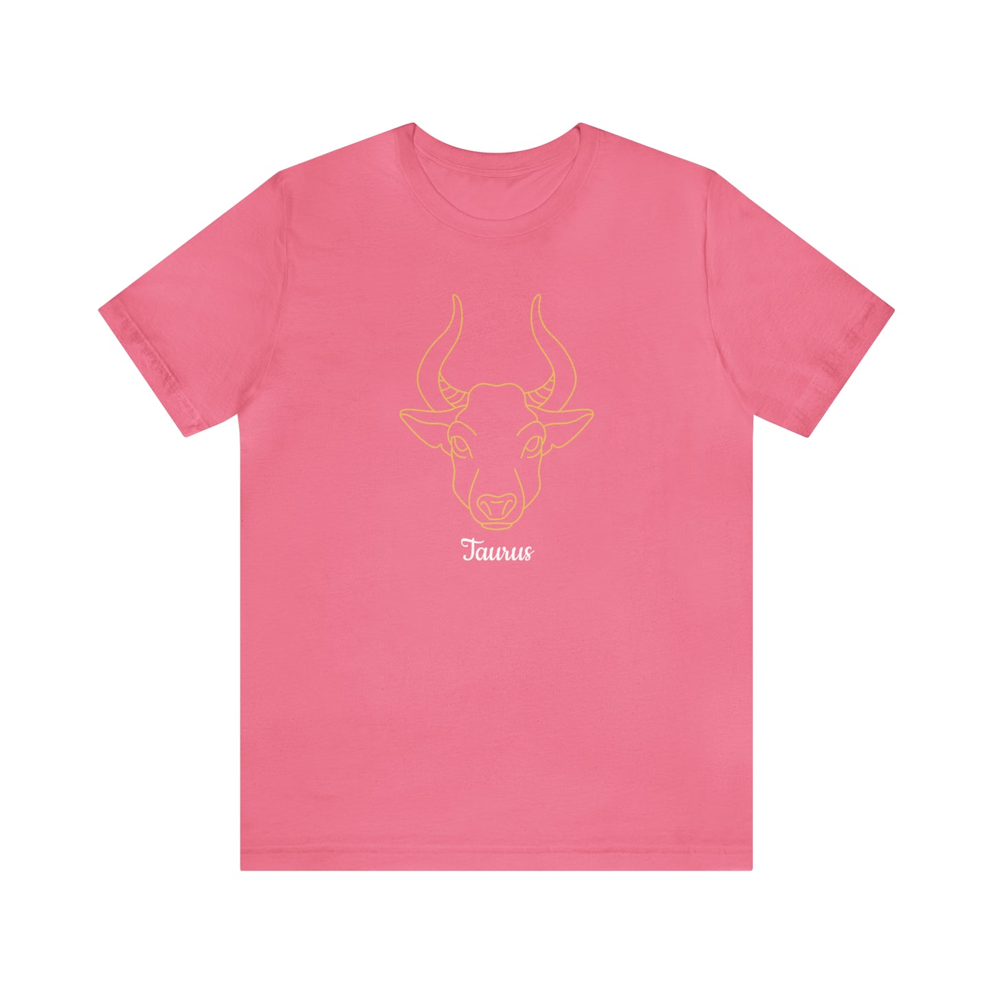 Taurus T-Shirt Bull | Fun Taurus T-Shirt | Zodiac T-Shirt | Zodiac Sign Shirt | Astrology | Star Sign | Unisex Jersey Short Sleeve Tee