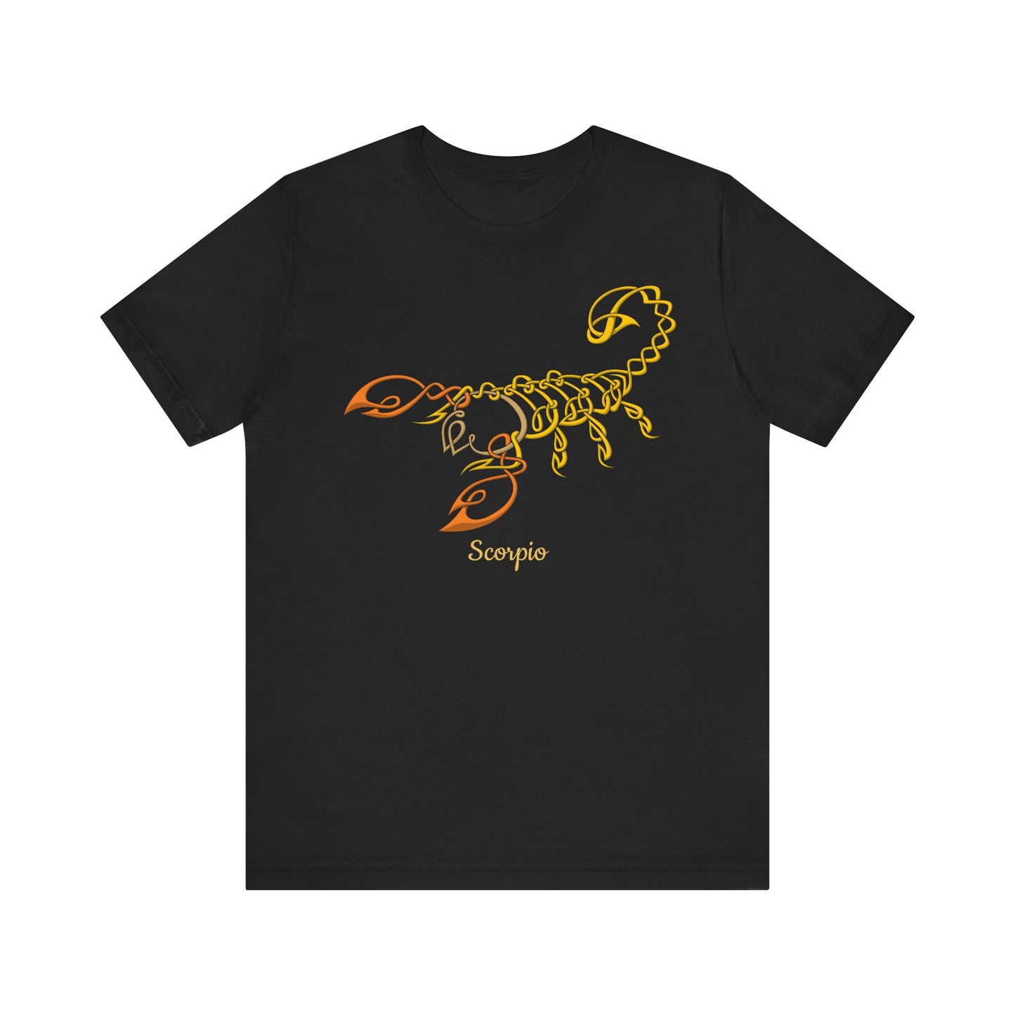 Scorpio Scorpion Symbol T-Shirt | Fun Scorpio T-Shirt | Zodiac T-Shirt | Zodiac Sign Shirt | Astrology | Star Sign | Unisex Jersey Short Sleeve Tee