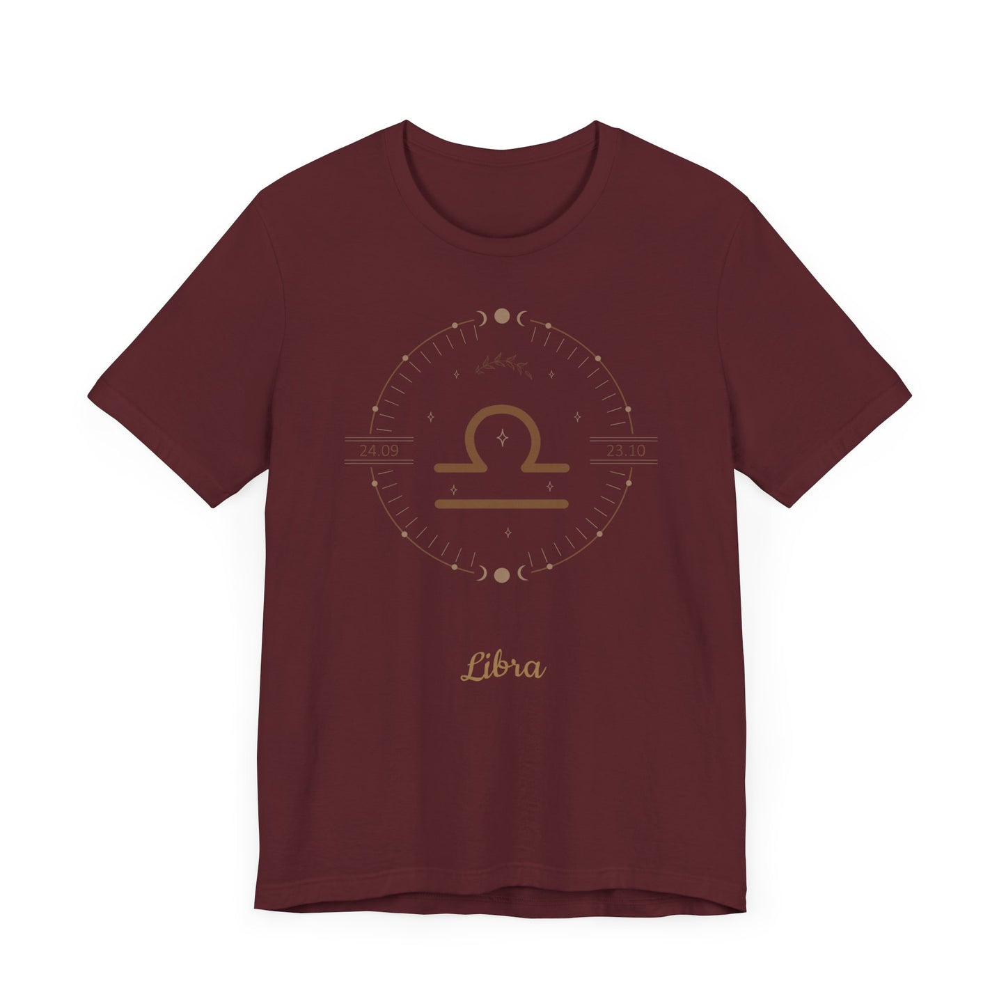 Libra Symbol T-Shirt | Fun Libra T-Shirt | Zodiac T-Shirt | Zodiac Sign Shirt | Astrology | Star Sign | Unisex Jersey Short Sleeve Tee