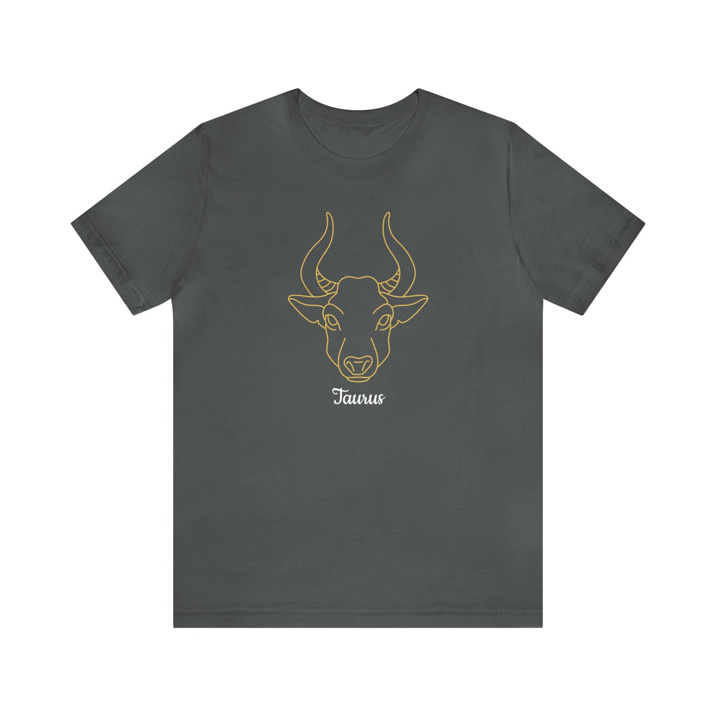 Taurus T-Shirt Bull | Fun Taurus T-Shirt | Zodiac T-Shirt | Zodiac Sign Shirt | Astrology | Star Sign | Unisex Jersey Short Sleeve Tee
