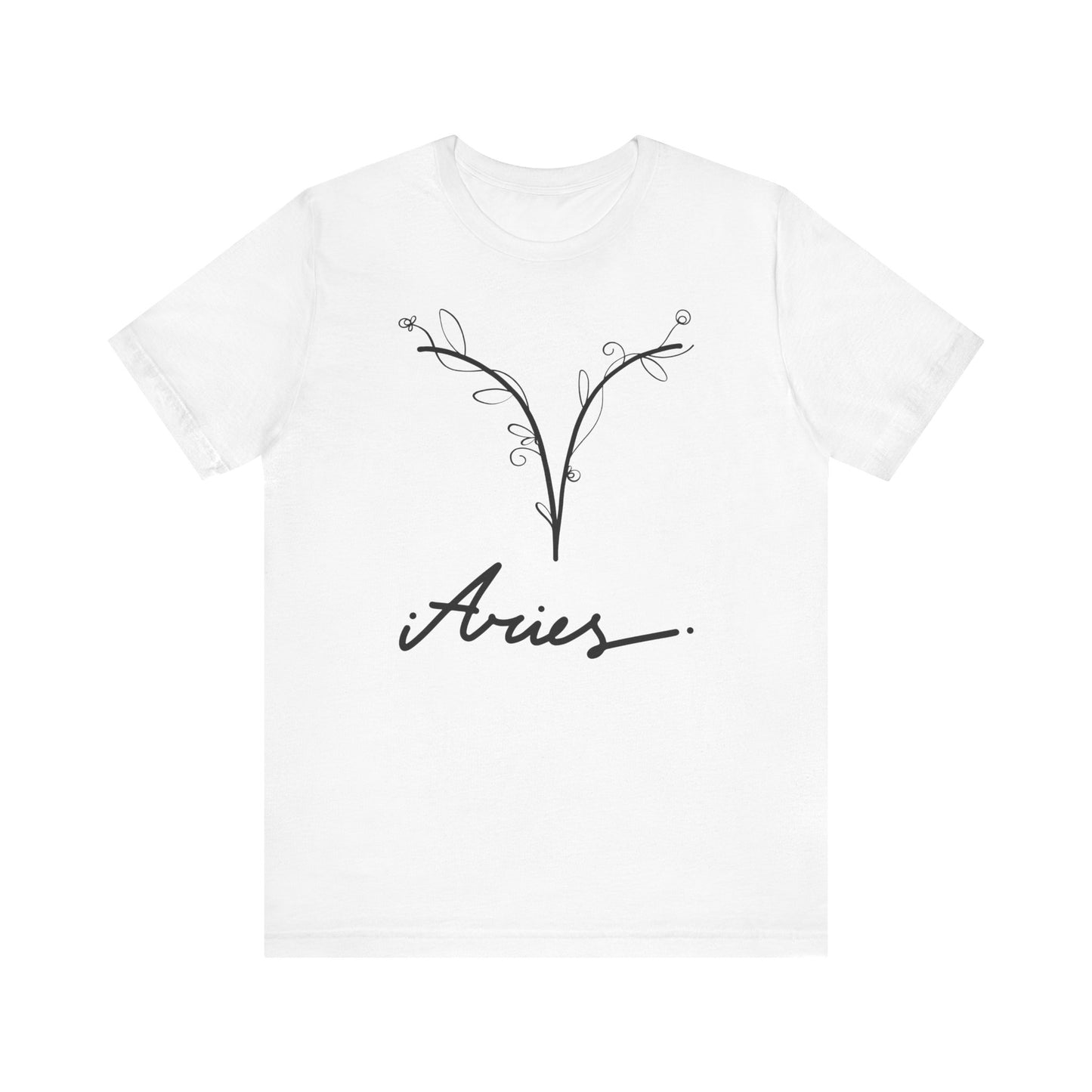 Aries Symbol AF T-Shirt | Fun Aries T-Shirt | Zodiac T-Shirt | Zodiac Sign Shirt | Astrology | Star Sign | Unisex Jersey Short Sleeve Tee