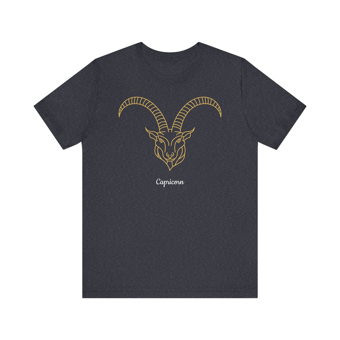 Capricorn Ram T-Shirt | Fun Capricorn T-Shirt | Zodiac T-Shirt | Zodiac Sign Shirt | Astrology | Star Sign | Unisex Jersey Short Sleeve Tee