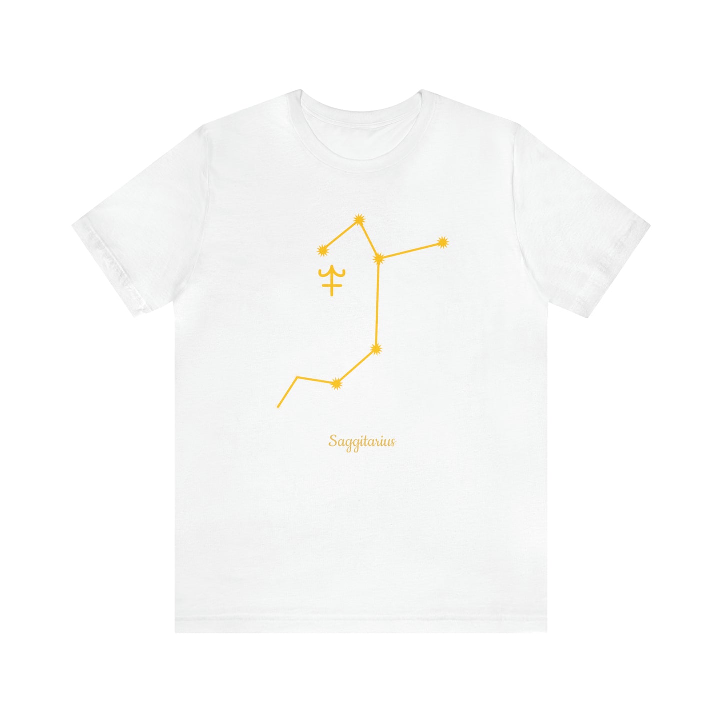 Sagittarius Stars T-Shirt | Fun Sagittarius T-Shirt | Zodiac T-Shirt | Zodiac Sign Shirt | Astrology | Star Sign | Unisex Jersey Short Sleeve Tee