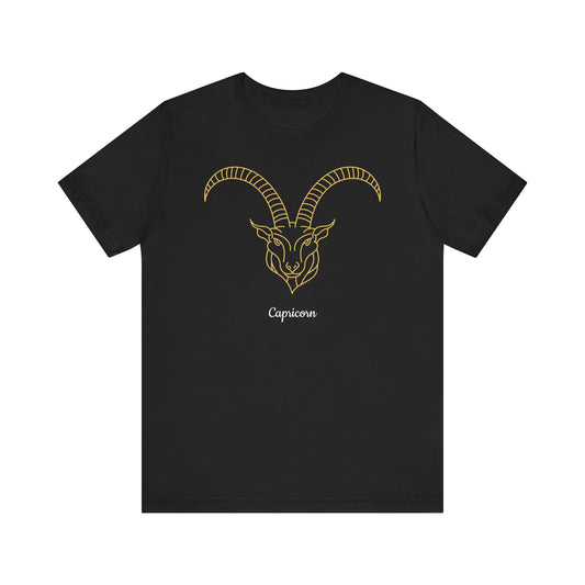 Capricorn Ram T-Shirt | Fun Capricorn T-Shirt | Zodiac T-Shirt | Zodiac Sign Shirt | Astrology | Star Sign | Unisex Jersey Short Sleeve Tee