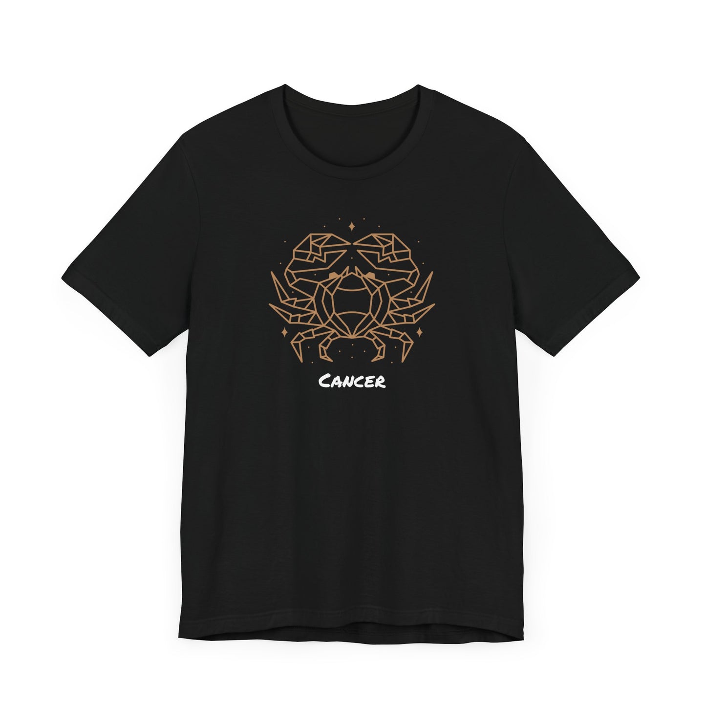 Cancer Star Crab T-Shirt | Fun Cancer T-Shirt | Zodiac T-Shirt | Zodiac Sign Shirt | Astrology | Star Sign | Unisex Jersey Short Sleeve Tee