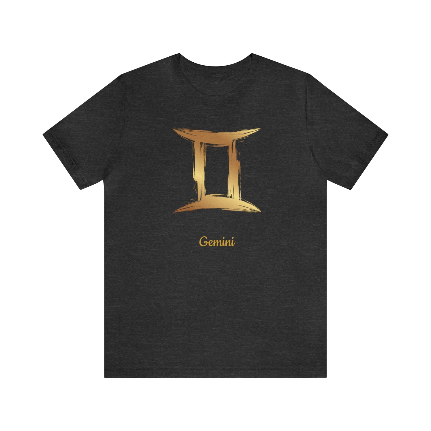 Gemini Symbol T-Shirt | Fun Gemini T-Shirt | Zodiac T-Shirt | Zodiac Sign Shirt | Astrology | Star Sign | Unisex Jersey Short Sleeve Tee