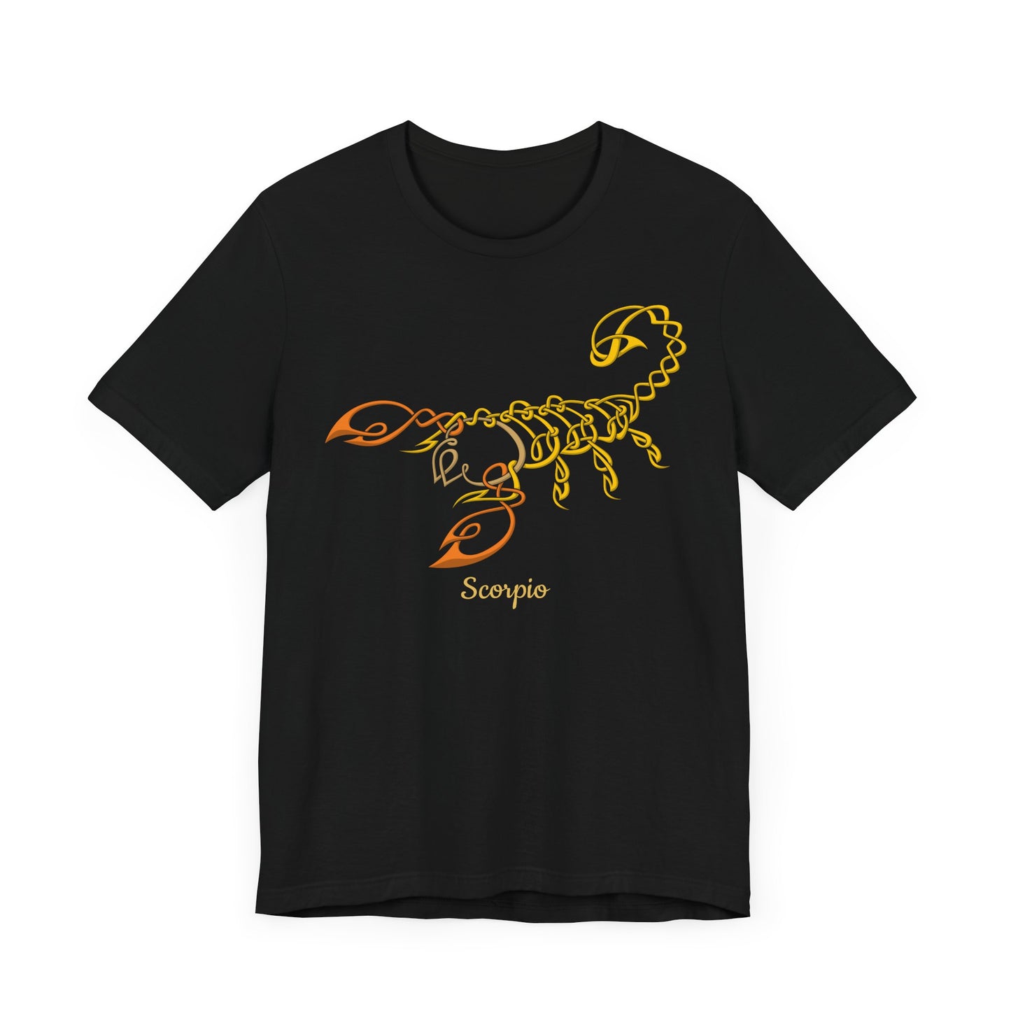 Scorpio Scorpion Symbol T-Shirt | Fun Scorpio T-Shirt | Zodiac T-Shirt | Zodiac Sign Shirt | Astrology | Star Sign | Unisex Jersey Short Sleeve Tee