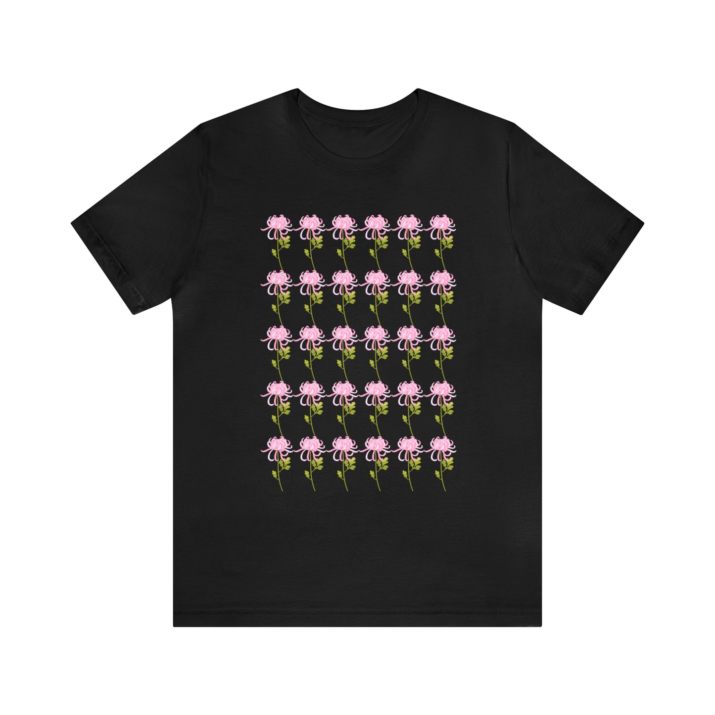 Scorpio Small Flower Pattern T-Shirt | Fun Scorpio T-Shirt | Zodiac T-Shirt | Zodiac Sign Shirt | Astrology | Star Sign | Unisex Jersey Short Sleeve Tee