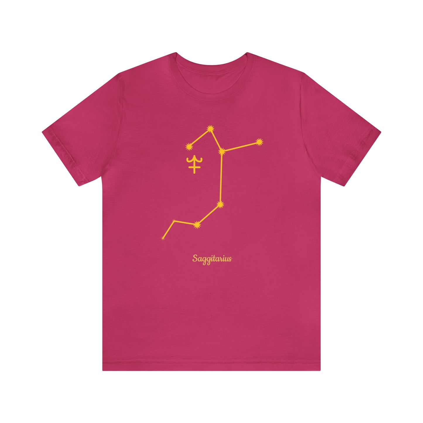 Sagittarius Stars T-Shirt | Fun Sagittarius T-Shirt | Zodiac T-Shirt | Zodiac Sign Shirt | Astrology | Star Sign | Unisex Jersey Short Sleeve Tee