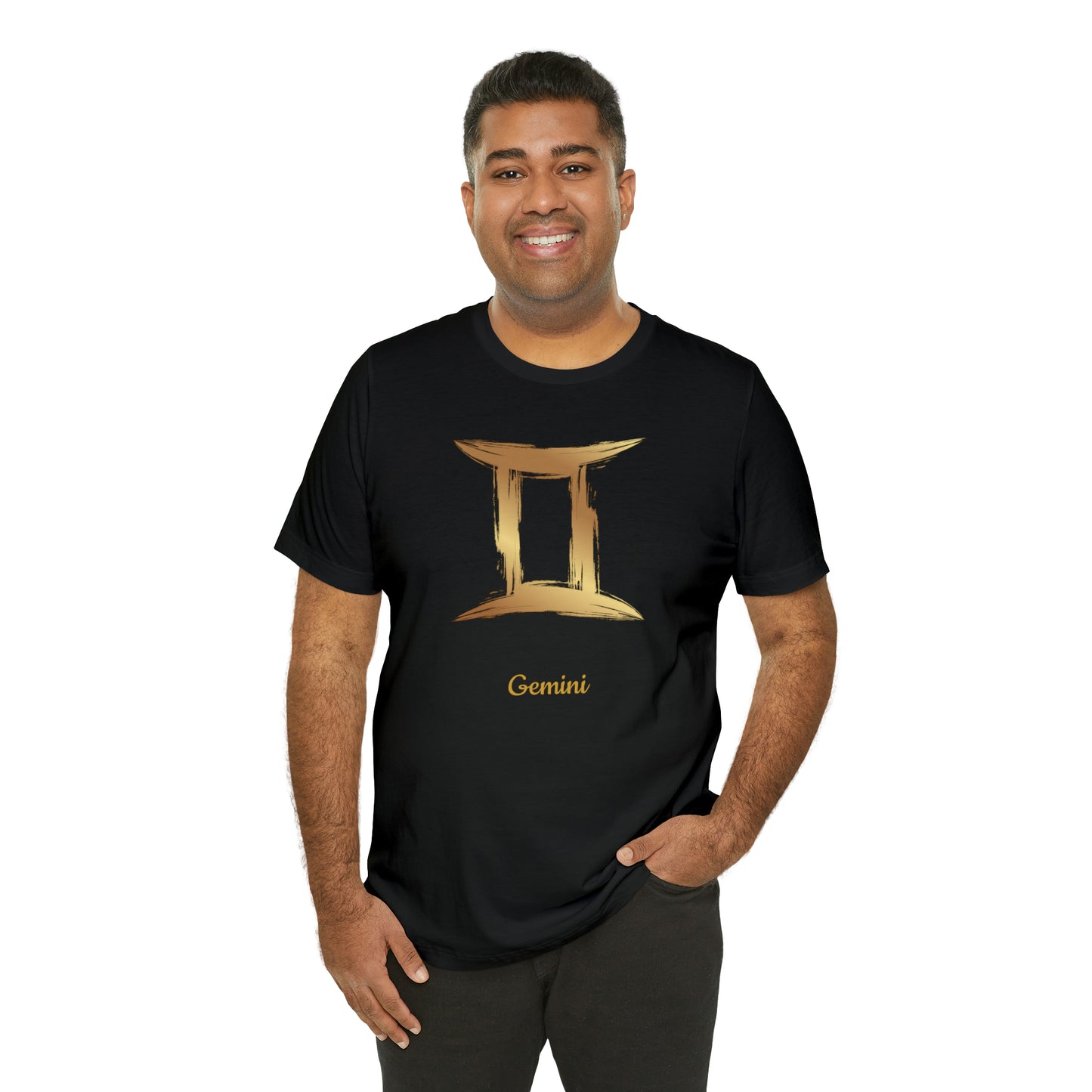 Gemini Symbol T-Shirt | Fun Gemini T-Shirt | Zodiac T-Shirt | Zodiac Sign Shirt | Astrology | Star Sign | Unisex Jersey Short Sleeve Tee
