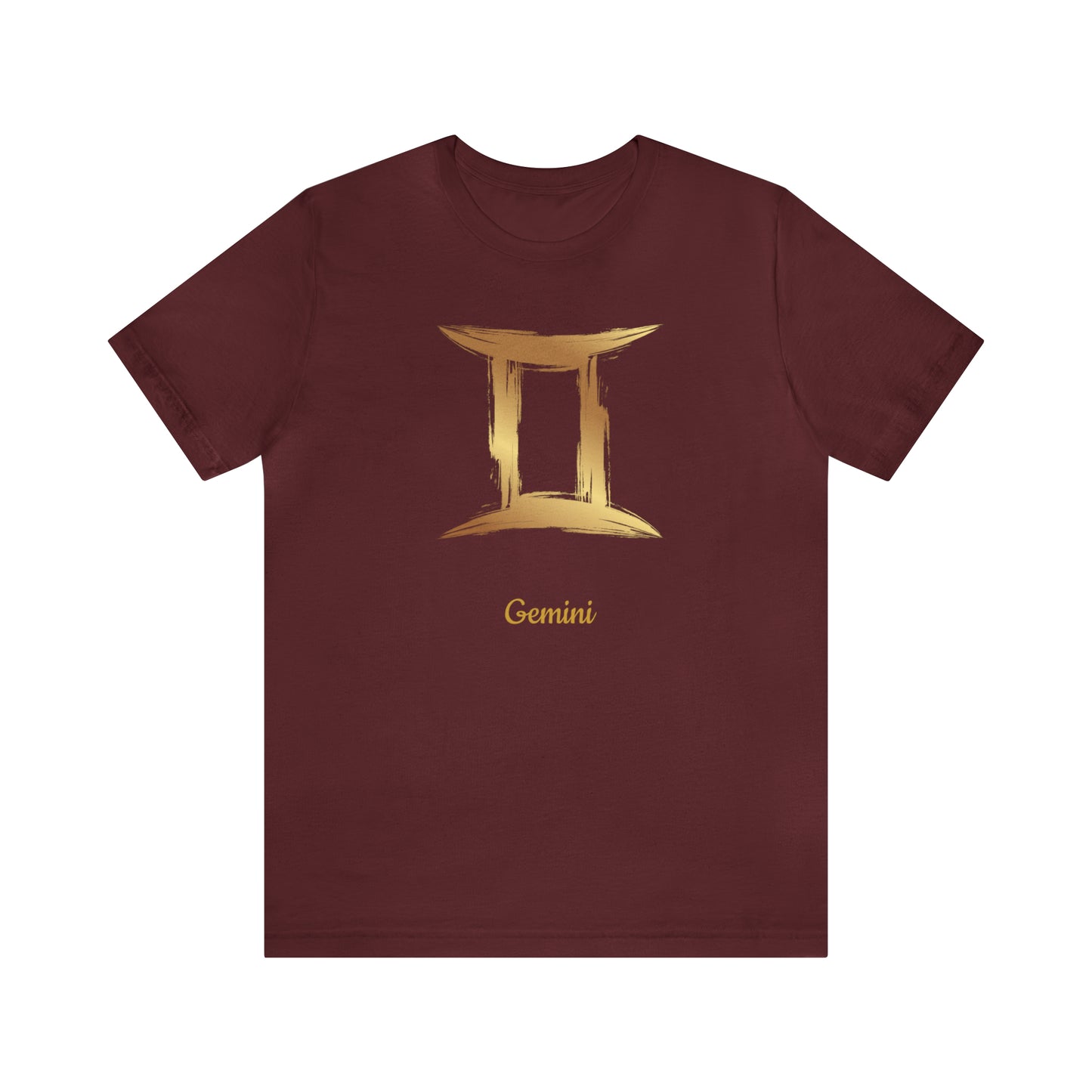 Gemini Symbol T-Shirt | Fun Gemini T-Shirt | Zodiac T-Shirt | Zodiac Sign Shirt | Astrology | Star Sign | Unisex Jersey Short Sleeve Tee