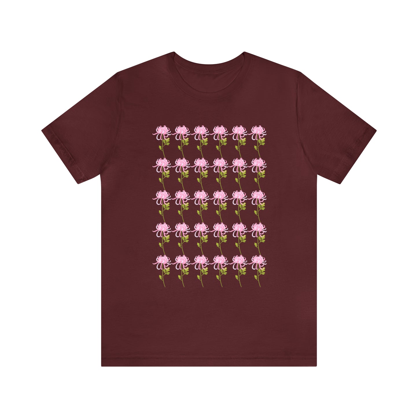 Scorpio Small Flower Pattern T-Shirt | Fun Scorpio T-Shirt | Zodiac T-Shirt | Zodiac Sign Shirt | Astrology | Star Sign | Unisex Jersey Short Sleeve Tee