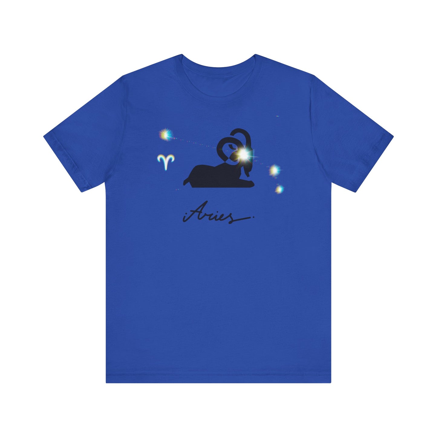 Aries the Ram T-Shirt | Fun Aries T-Shirt | Zodiac T-Shirt | Zodiac Sign Shirt | Astrology | Star Sign | Unisex Jersey Short Sleeve Tee